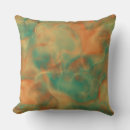 Search for green and rust pillows Red