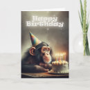 Search for monkey birthday cards Nature
