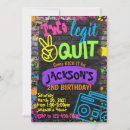 Search for two legit to quit invitations Hip