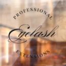 Search for eyelash business signs Makeup artist