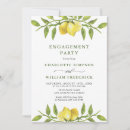 Search for lemon engagement party invitations Boho