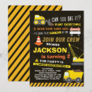 Search for builder invitations Black and yellow
