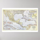 Search for caribbean map posters Cuba