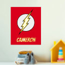 Search for justice league logo posters Lightning bolt