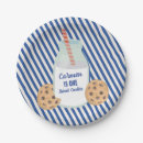 Search for milk and cookies plates One sweet cookie