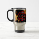 Search for fire department mugs Maltese cross