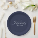 Search for navy blue paper plates Classic