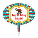 Search for elephant cake toppers Circus