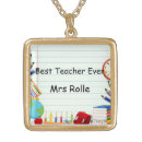 Search for teacher necklaces education