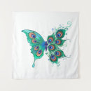 Search for peacock tapestries Green