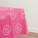 Search for hot pink tablecloths Modern