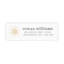 Search for sunshine return address labels Girl