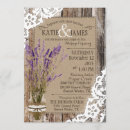 Search for lace wedding invitations Rustic
