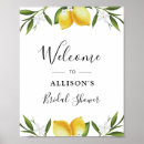 Search for lemon bridal shower gifts Watercolor lemons