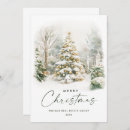 Search for pine tree cards Winter forest