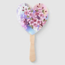 Search for heart shaped hand fans Floral