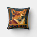Search for pembroke welsh corgi pillows Vintage