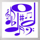 Search for music note posters Symbol