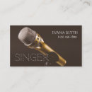Search for singer business cards Modern