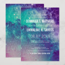 Search for universe wedding invitations Blue