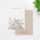 Search for nature display cards earrings