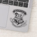Search for harry potter crest stickers Black and white