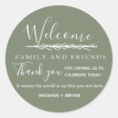 Search for welcome to our wedding stickers Modern
