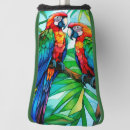 Search for parrot golf head covers Tropical birds