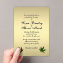 Search for weed invitations Unique