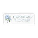 Search for hydrangea return address labels Classic