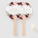 Search for bridal shower hand fans Floral