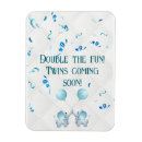 Search for double the fun invitations Boy girl twins