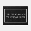 Search for funny rude doormats Introvert