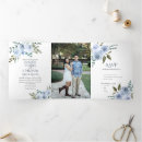 Search for navy blue flowers wedding invitations Blue and white
