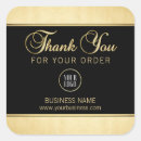 Search for gold thank you stickers Professional