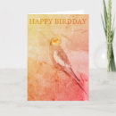 Search for bird lover birthday cards Birds