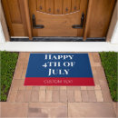 Search for bbq doormats Red white and blue