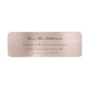 Search for thank you return address labels Gold