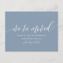 Search for moving announcement postcards We have moved