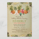 Search for tropical birthday invitations Hawaiian luau