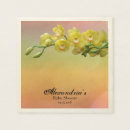 Search for floral napkins Yellow