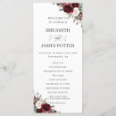Search for winter wedding programs Order of events