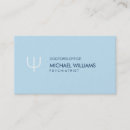 Search for psychotherapy business cards Psychologist