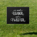 Search for funny political outdoor signs Vote blue