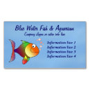 Search for aquarium business cards Fish