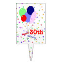 Search for 30th birthday cake toppers 30 years old