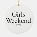 Search for girls weekend ornaments Destination
