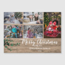 Search for wood christmas cards Red and green