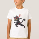 Search for ninja cat tshirts Kawaii