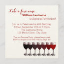 Search for vineyard birthday invitations Merlot